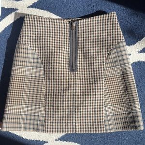 Maje Brown Miniskirt Size 1 (small)